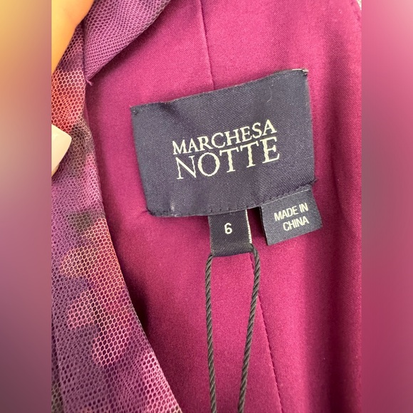 NWT Marchesa Notte Mini Dress - Picture 13 of 13